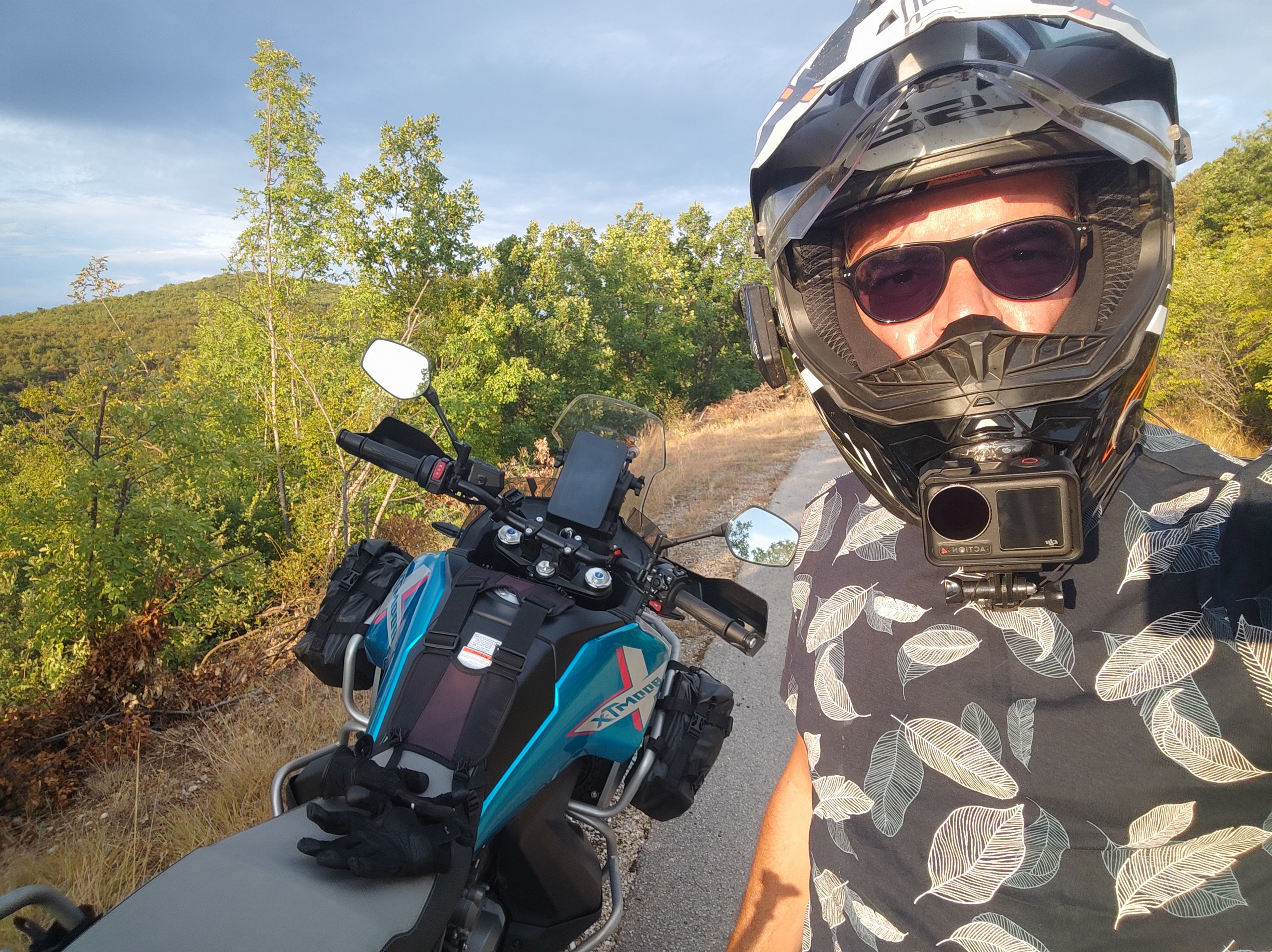 Mike on the road